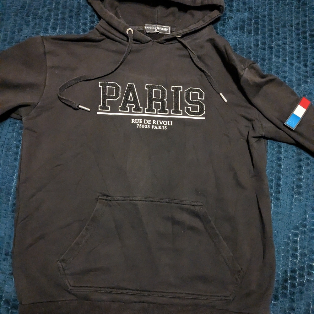 Maniere De Voir The Paris Hoodie Mens Medium